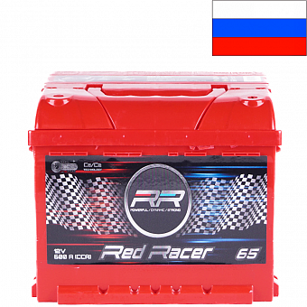 ���� ������������ RED RACER 6CT 65Ah L+ 600A EN 242x175x190 ��. ��. L2